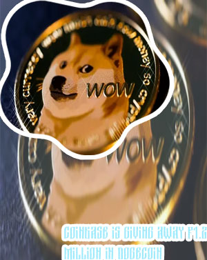 Coinbase giving away dogecoin in America